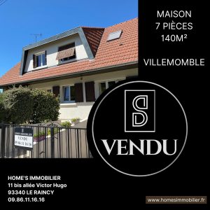 ALT=Maison vendu le raincy