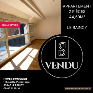 ALT=Appartement à vendre le raincy
