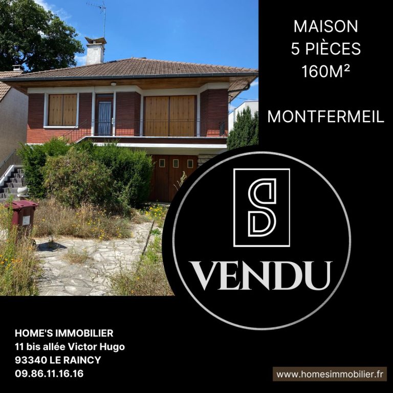 ALT=Maison à vendre montfermeil