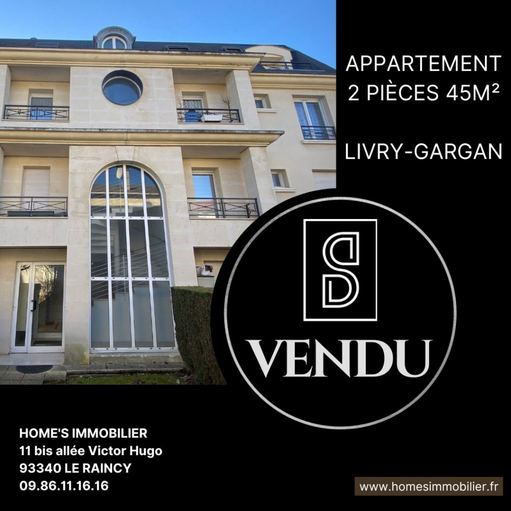 ALT=Appartement à vendre livry-gargan