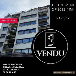 ALT=Appartement à vendre Paris