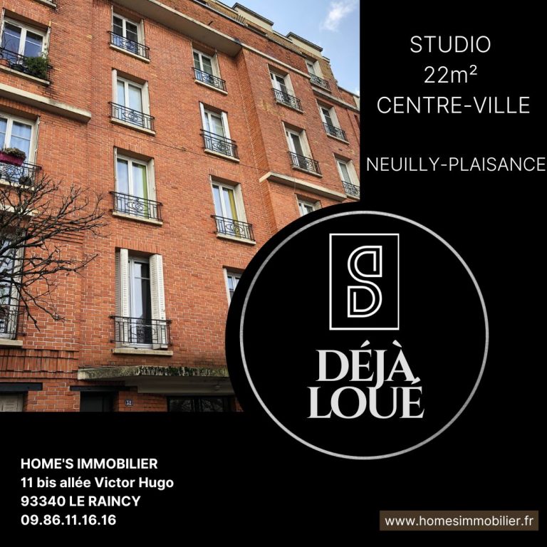 ALT=HOME'S IMMOBILIER Agence immobiliere Le Raincy agence immobiliere Villemomble estimation maison appartement NEUILLY PLAISANCE