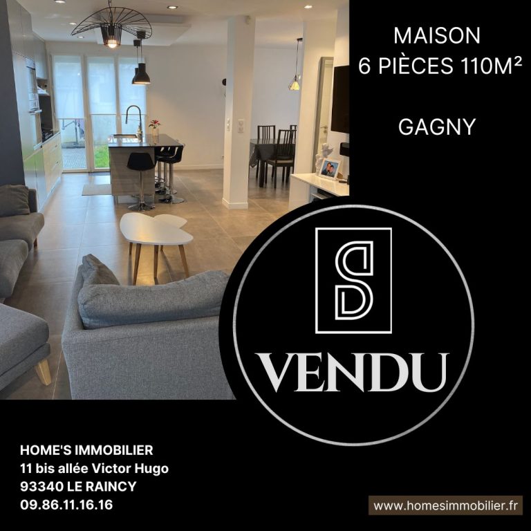 ALT=Maison à vendre Gagny