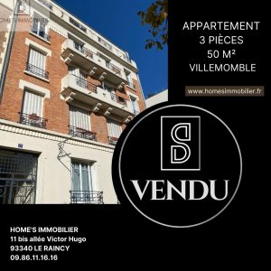 ALT=Appartement vendu Villemomble