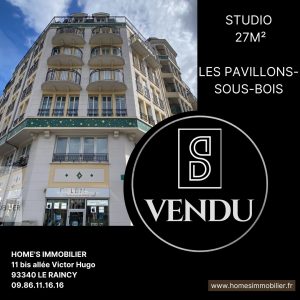 ALT=Appartement à vendre Les pavillons sous bois