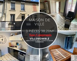 ALT=Maison sous compromis villemomble