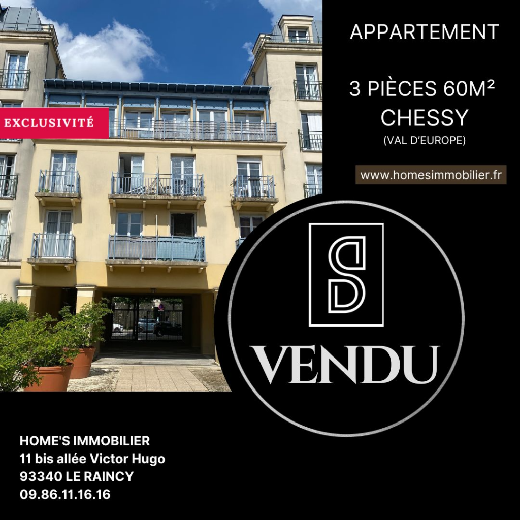 ALT=Appartement vendu Chessy