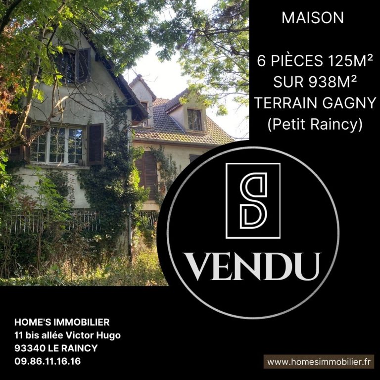 ALT= Agence immobilière le raincy gagny