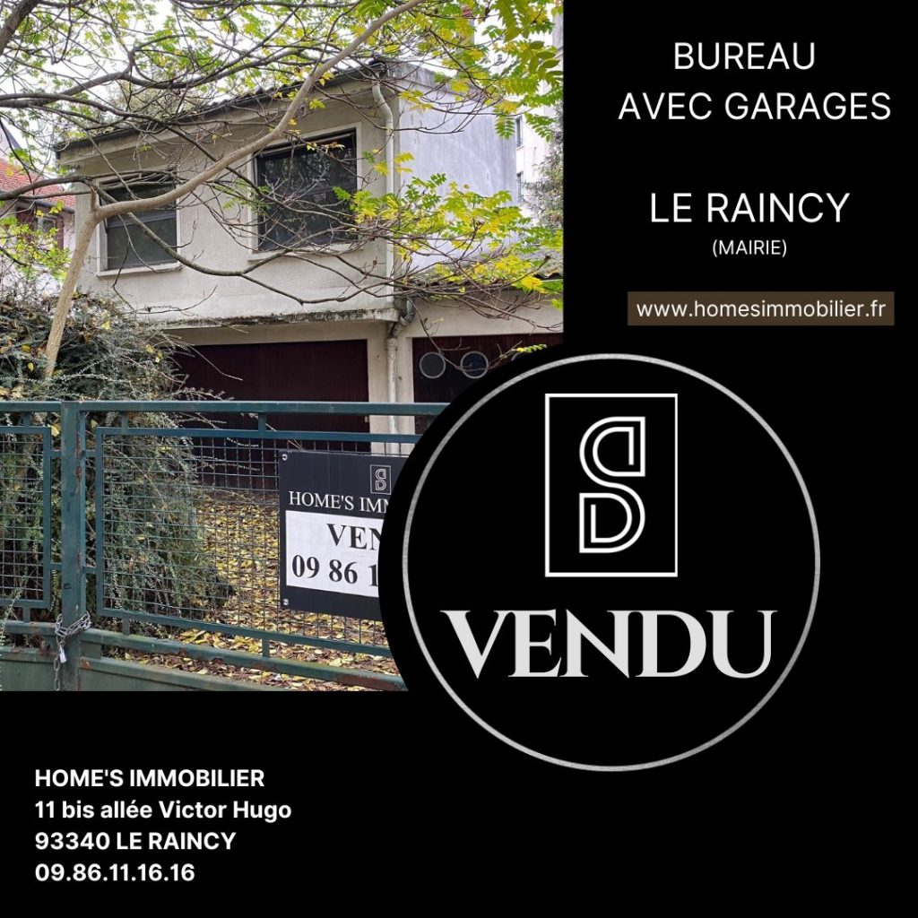 ALT=Maison vendu le raincy