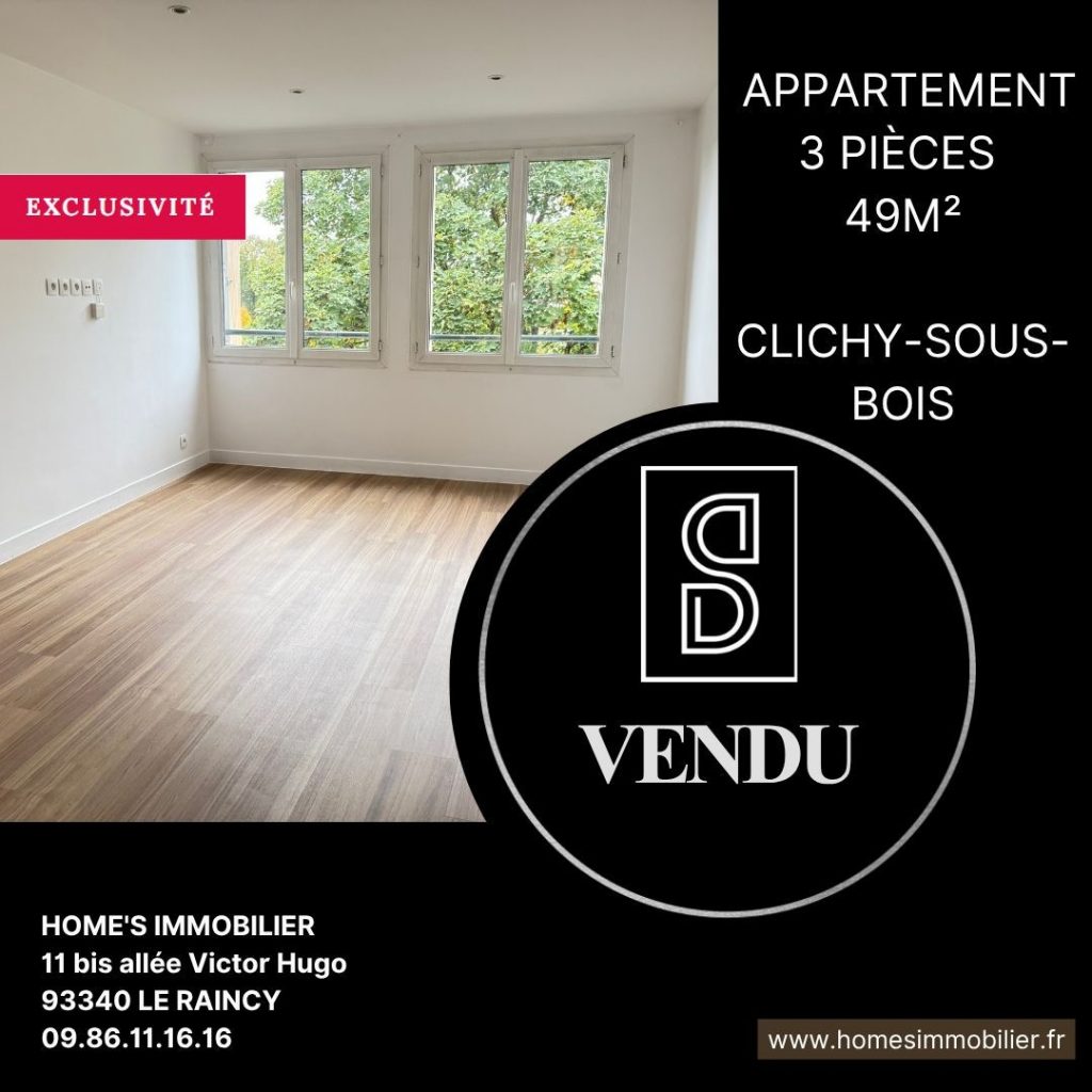 ALT=Appartement à vendre Clichy