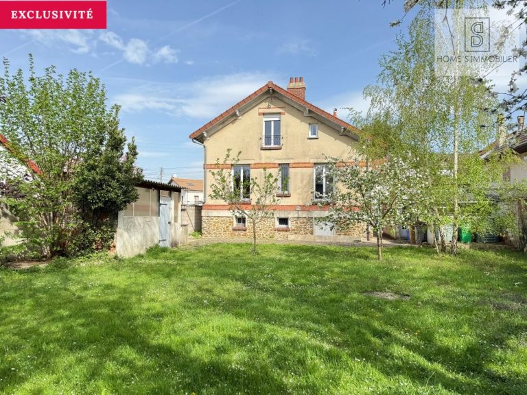 ALT=Maison 6 pièces 109m² à vendre LE RAINCY HOME'S IMMOBILIER Agence immobilière